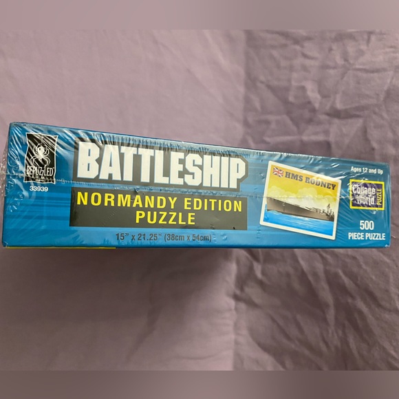 Battleship Normandy Edition 500 Piece Jigsaw Puzzle - Picture 3 of 5